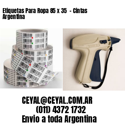 Etiquetas Para Ropa 85 x 35  – Cintas Argentina