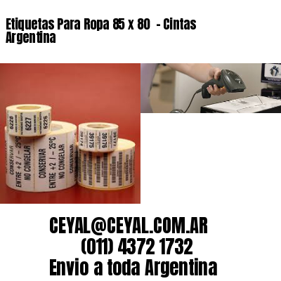 Etiquetas Para Ropa 85 x 80  – Cintas Argentina