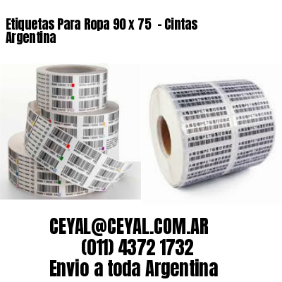 Etiquetas Para Ropa 90 x 75  – Cintas Argentina