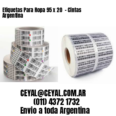 Etiquetas Para Ropa 95 x 20  – Cintas Argentina