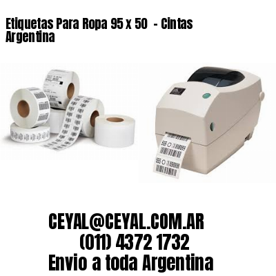 Etiquetas Para Ropa 95 x 50  – Cintas Argentina