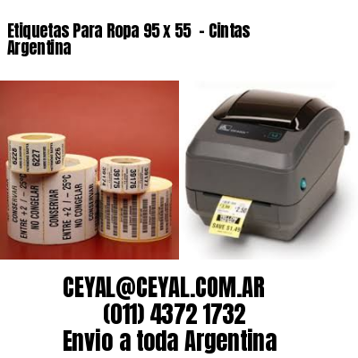 Etiquetas Para Ropa 95 x 55  – Cintas Argentina