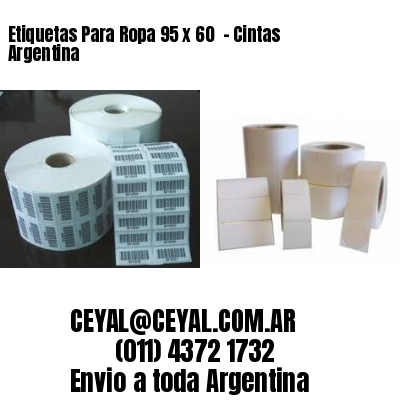 Etiquetas Para Ropa 95 x 60  – Cintas Argentina