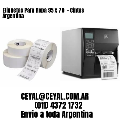 Etiquetas Para Ropa 95 x 70  – Cintas Argentina
