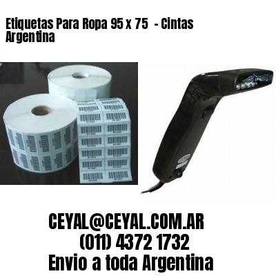 Etiquetas Para Ropa 95 x 75  – Cintas Argentina