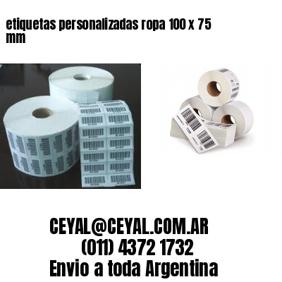 etiquetas personalizadas ropa 100 x 75 mm