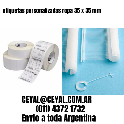 etiquetas personalizadas ropa 35 x 35 mm