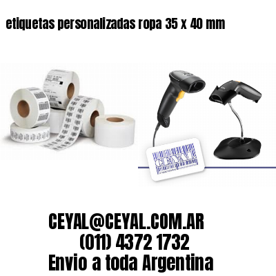 etiquetas personalizadas ropa 35 x 40 mm
