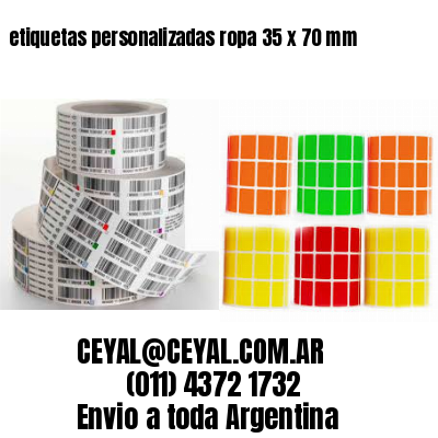 etiquetas personalizadas ropa 35 x 70 mm