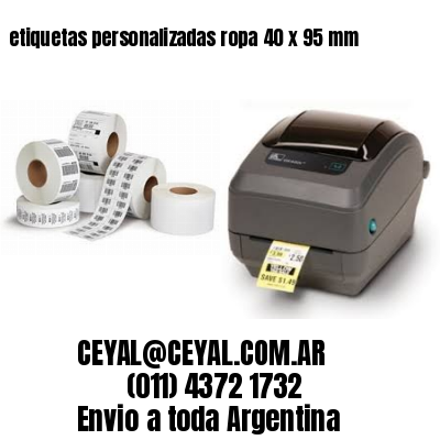 etiquetas personalizadas ropa 40 x 95 mm