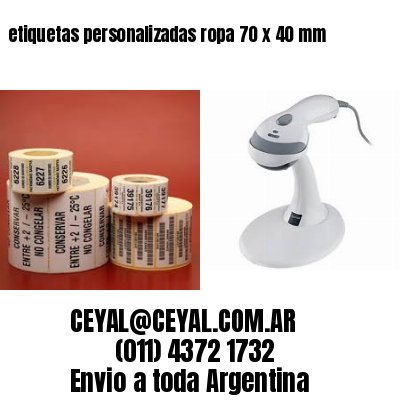 etiquetas personalizadas ropa 70 x 40 mm