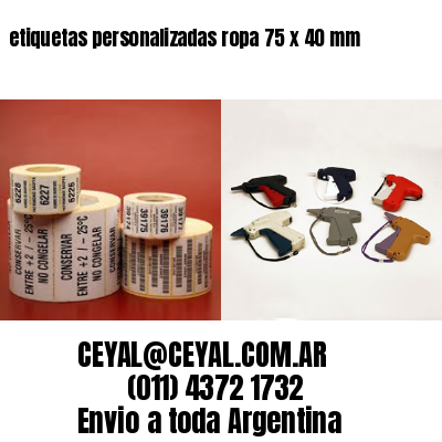 etiquetas personalizadas ropa 75 x 40 mm