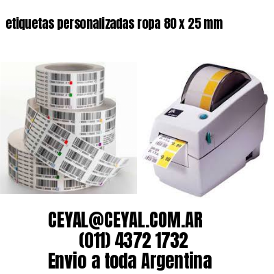 etiquetas personalizadas ropa 80 x 25 mm