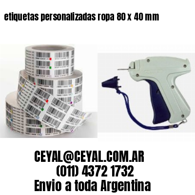 etiquetas personalizadas ropa 80 x 40 mm
