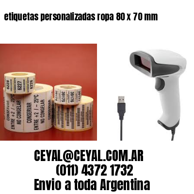 etiquetas personalizadas ropa 80 x 70 mm