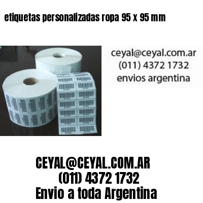 etiquetas personalizadas ropa 95 x 95 mm