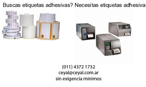 Buscas etiquetas adhesivas? Necesitas etiquetas adhesivas? Necesitas impirmir etiquetas adhesivas