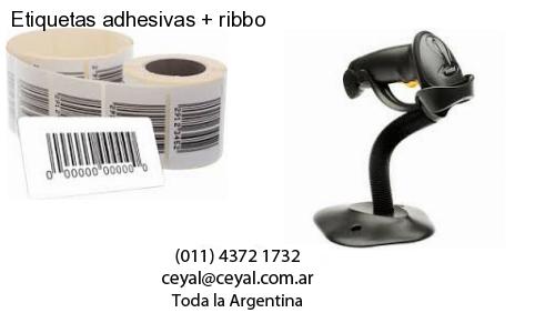 Etiquetas adhesivas   ribbo