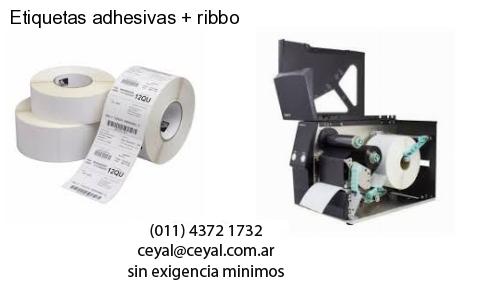 Etiquetas adhesivas   ribbo