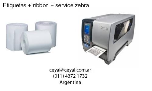 Etiquetas   ribbon   service zebra