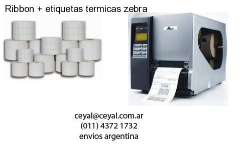 Ribbon etiquetas termicas zebra
