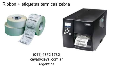 Ribbon   etiquetas termicas zebra