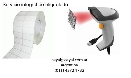 Servicio integral de etiquetado