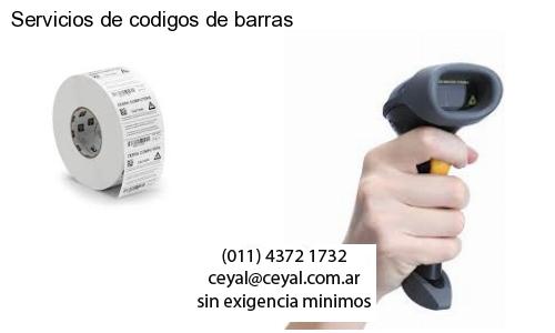 Servicios de codigos de barras