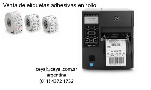 Venta de etiquetas adhesivas en rollo
