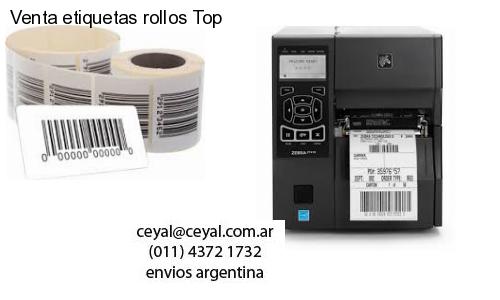 Venta etiquetas rollos Top
