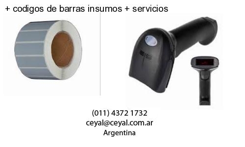   codigos de barras insumos   servicios