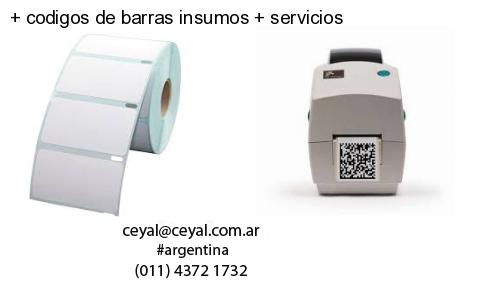   codigos de barras insumos   servicios