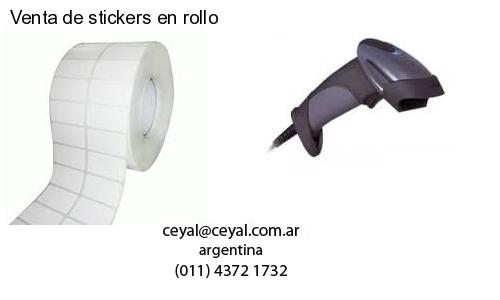 Venta de stickers en rollo