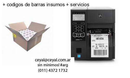   codigos de barras insumos   servicios