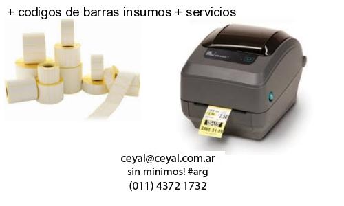   codigos de barras insumos   servicios