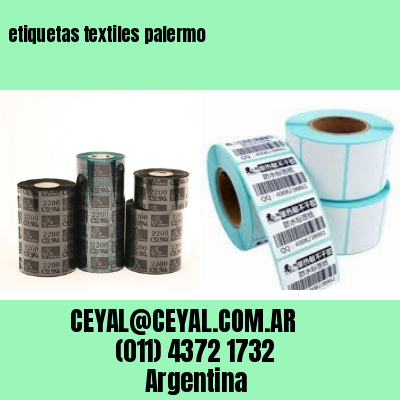 etiquetas textiles palermo