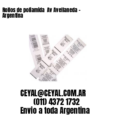 Rollos de poliamida  Av Avellaneda – Argentina