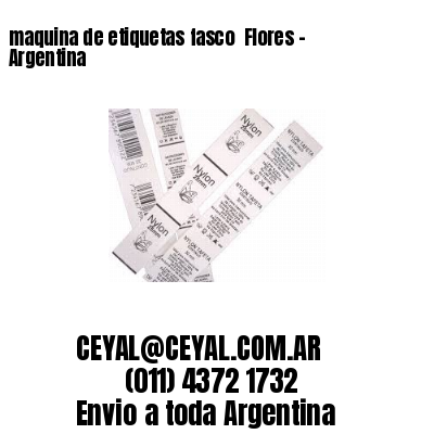 maquina de etiquetas fasco  Flores – Argentina