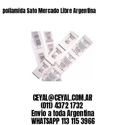 poliamida Sato Mercado Libre Argentina	