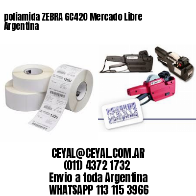 poliamida ZEBRA GC420 Mercado Libre Argentina