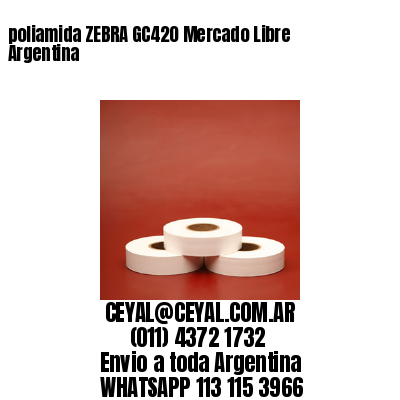 poliamida ZEBRA GC420 Mercado Libre Argentina