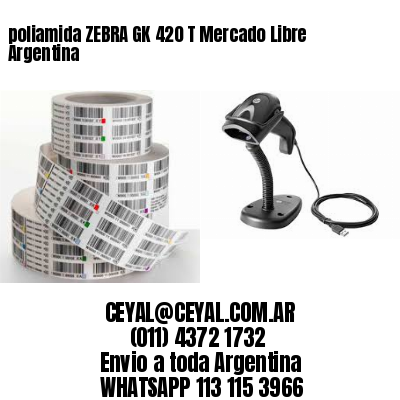 poliamida ZEBRA GK 420 T Mercado Libre Argentina