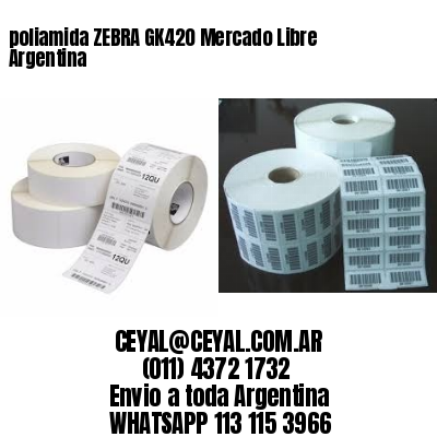 poliamida ZEBRA GK420 Mercado Libre Argentina