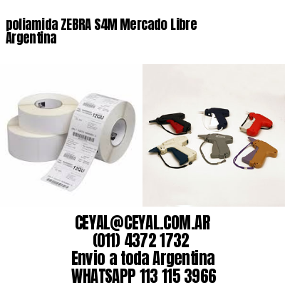 poliamida ZEBRA S4M Mercado Libre Argentina