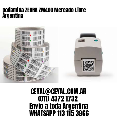 poliamida ZEBRA ZM400 Mercado Libre Argentina