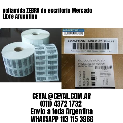 poliamida ZEBRA de escritorio Mercado Libre Argentina