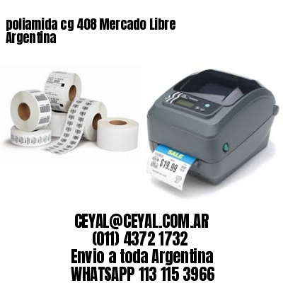 poliamida cg 408 Mercado Libre Argentina