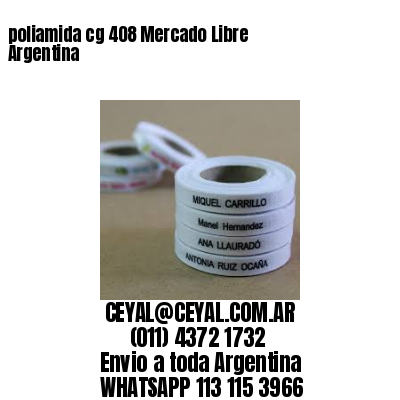 poliamida cg 408 Mercado Libre Argentina