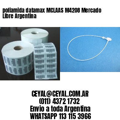 poliamida datamax MCLAAS M4208 Mercado Libre Argentina