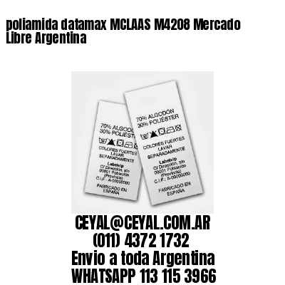 poliamida datamax MCLAAS M4208 Mercado Libre Argentina